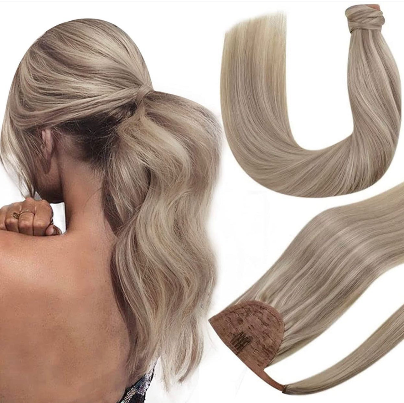 Pony Tail Human Hair 90g 22”