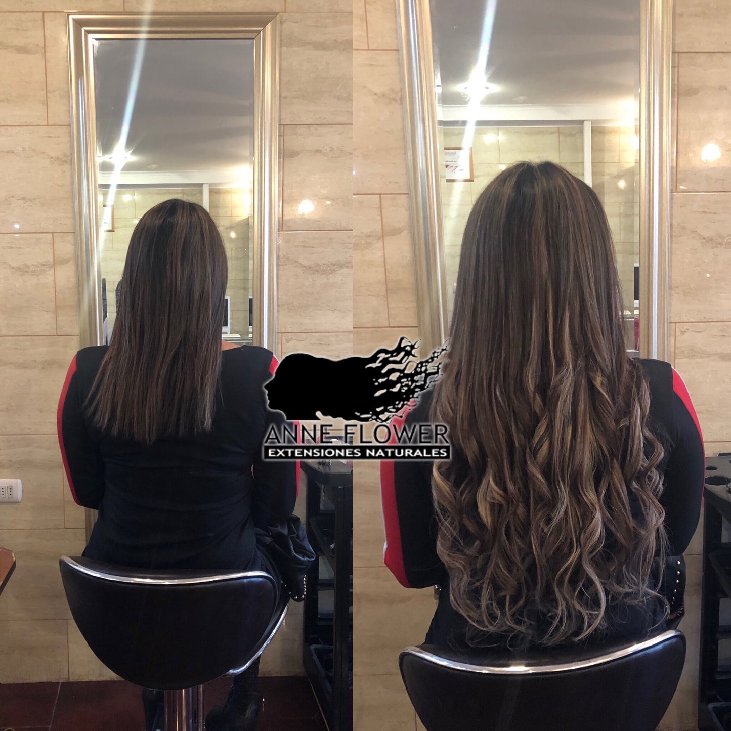 Online course on installation hair extensions